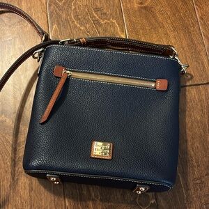 Dooney and Bourke Pebble Leather zippered Crossbody